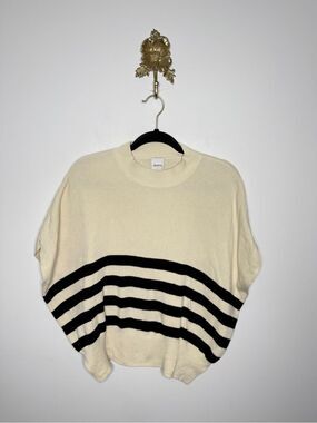 Maeve Oversized Short-Sleeve Sweater XS